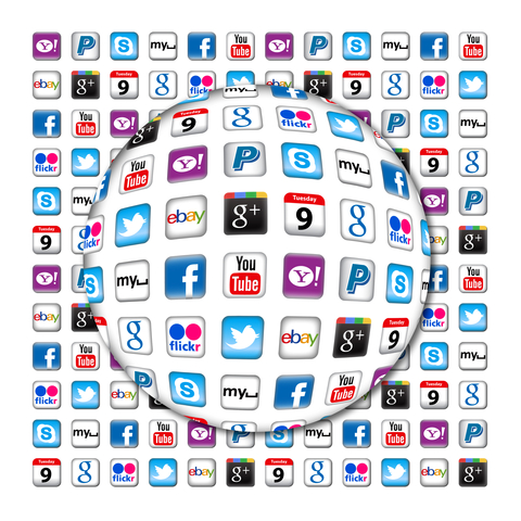 Sociala medier tar över världen